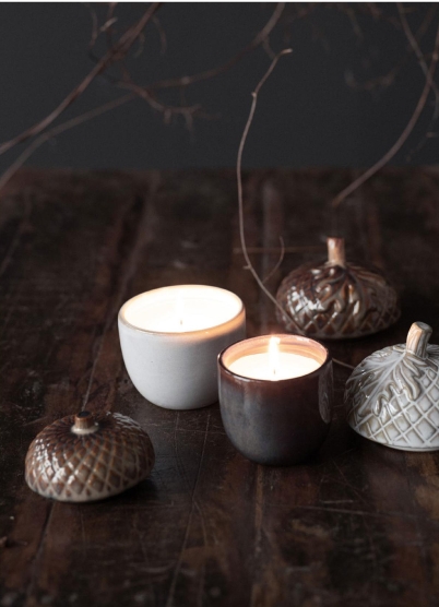 Acorn Candle